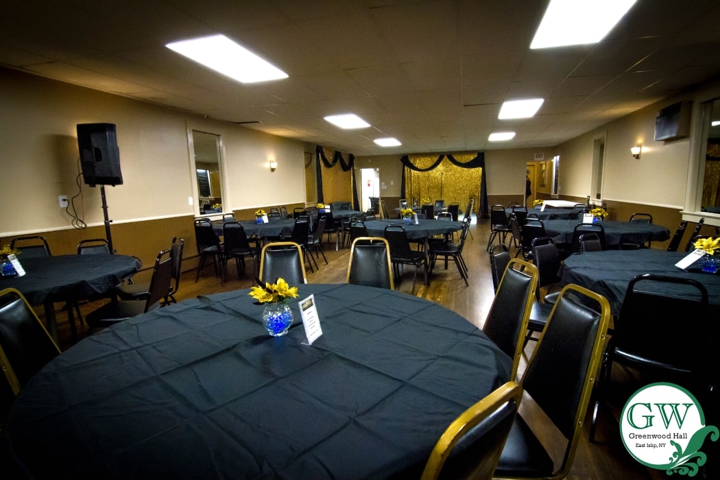 Catering Hall Event with Comedian